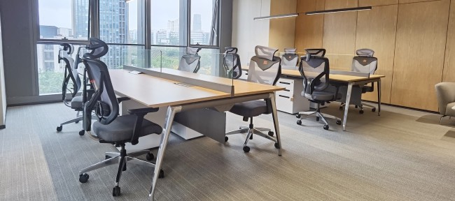 55mm Black PA Plastic Office Computer Desk Chair RoHS EN 1335