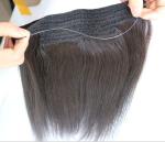 Thick Bottom 120g 10-30 IInches Brazilian Human Hair Silky Straight Halo Hair