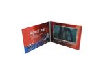 5 Inch Advertising Digital Video Booklet Presentation Printed Video Cards