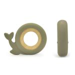 Silicone LFGB Organic Baby Teething Toy 9cm For Achy Gums