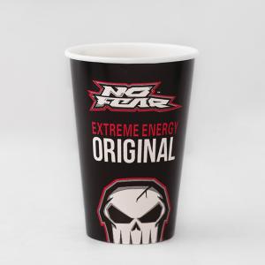 Quality 24oz 675ML Eco-friendly Disposable PE Single Paper Cup With Customized Logo wholesale