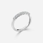 Custom Lab Diamond Wedding Band VVS Clarity 1 Carat Lab Grown Diamond Ring