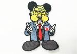 Hook And Loop Embroidered Badge Patches Laser Border For Hats Bags