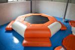 TUV Certificate Inflatable Floating Water Trampoline For Lake