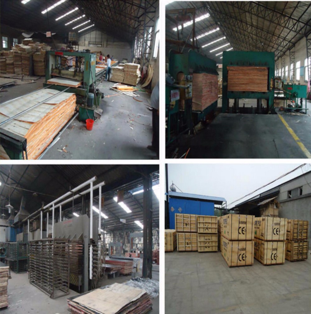 Wood Grain 12mm E1 Glue Melamine Faced Plywood