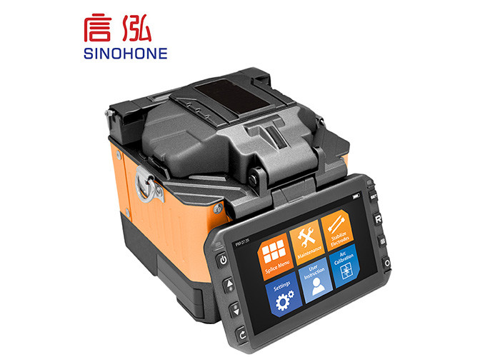 LCD Monitor Single Fiber Optic Termination Box 5.7 Inch Color Fusion Splicer