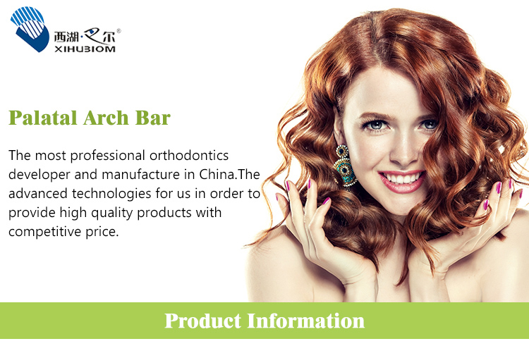Medical Orthodontic Accessories Stainless Steel Dental Palatal Arch Bar Mesial