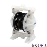 Plastic 7 Bar Air Driven Double Diaphragm Pump For Sewage