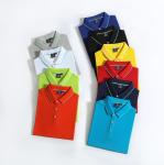 Custom Logo Golf Polo Shirts Quick Dry Short Sleeve Knitted Sport Polo Shirt