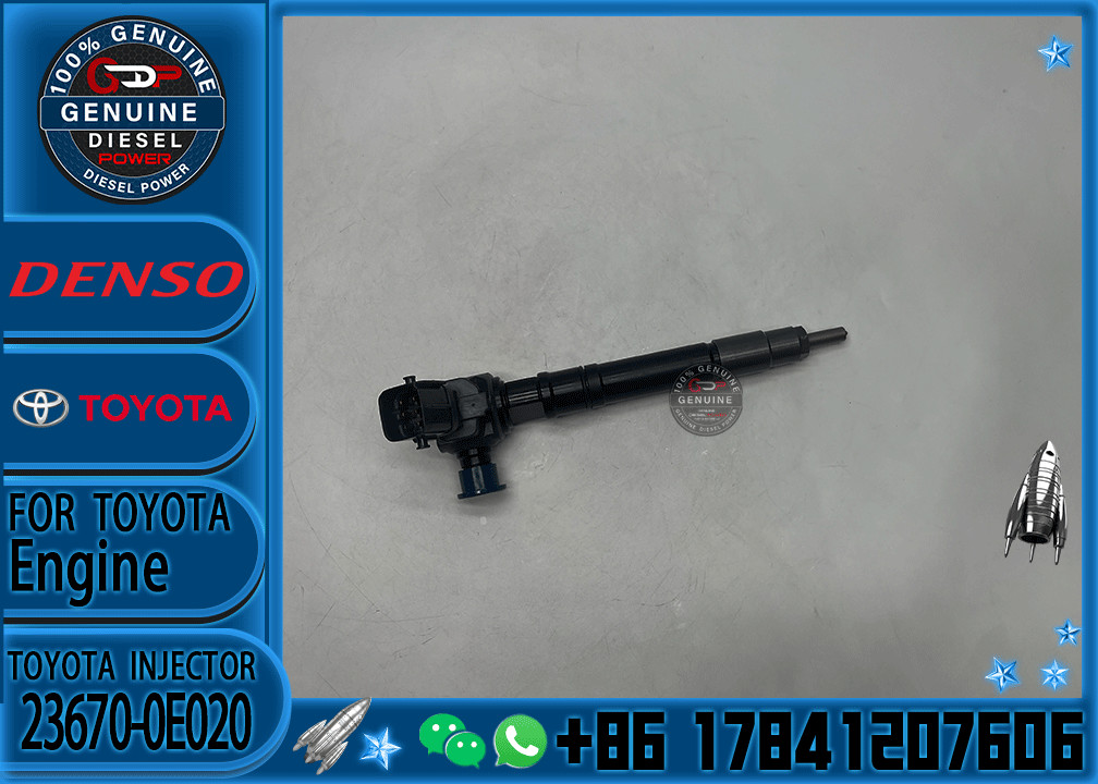 Common Rail Diesel Injector 23670-0E020 23670-09430 For Toyota Hilux 2GD