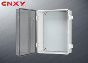 Quality Plastic Hinged Electrical Distribution Box Flame Resistant With Clear Lid wholesale