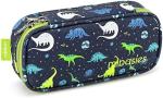 mibasies Kids Pencil Case for Girls and Boys Soft Rainbow Pen Box Pouch (Rainbow
