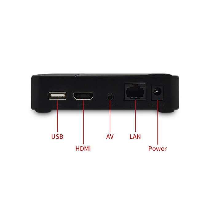 Compact 5G WIFI Linux IPTV Set Top Box Stalker Protocol Reciver Linux Iptv M3u Player 1