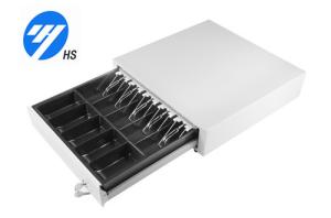 Quality 16.5&quot; POS Cash Register Box 5.9 KG 420A , Metal Cash Drawer Counter wholesale