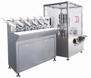 China PLC Control Automatic Cartoning Machine High Speed For Bottle Packing on sale