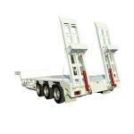 1310mm Wheel Base 50-Ton 80-Ton Flatbed Low Bed Trailer with Customizable