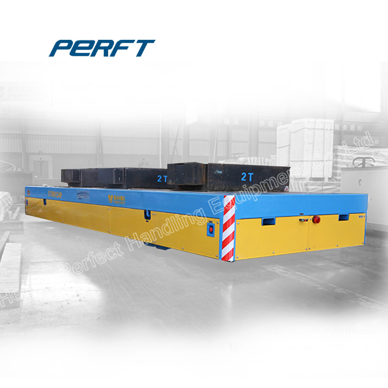 battery powered trackless transfer wagon