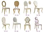 Rose Gold Color Wedding Chairs With Stainless Steel Frame (YS-40)