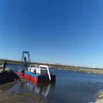 Diesel Power 300mm Jet Sand Suction Dredger With Gearbox