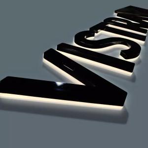 Quality Customized Acrylic Logo Led Signs Company Names Back Light Up Letters Sign wholesale