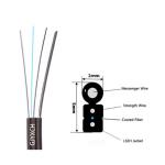 self -supoorting 1core outdoor GJYXCH fiber optic cable LSZH G652D G657A outdoor