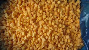 Quality New Season Crop IQF Frozen Yellow Peach Dices wholesale