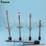 Perno Pin Espiga Corta 3/4 6" Varilla Lisa Para Aislador 55-4 13200V