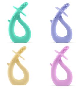 Quality New Swan Baby Tooth Gel Newborn Tooth Grinder Maternal And Infant Supplies Soothing Bite Gel Tooth Grinder wholesale
