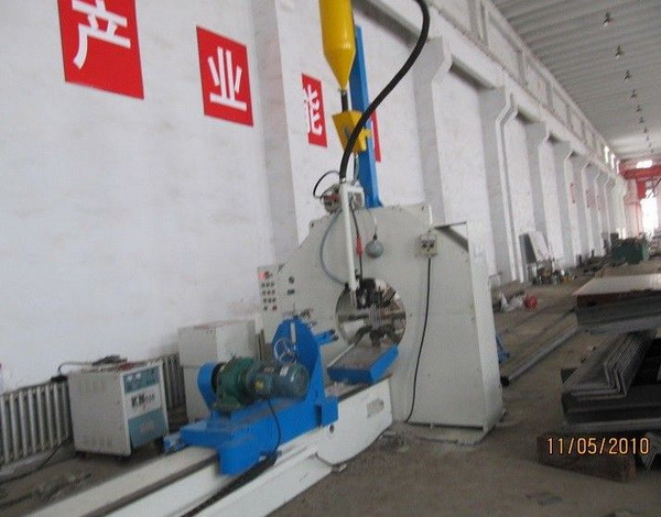 340mm Light Pole Welding Machine Steel Pipe Welding Machine