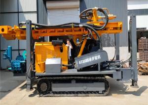 Quality Large 70rpm Water Well Tophammer Crawler Mounted Drill Rig wholesale