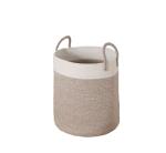 Handmade Eco Friendly Christmas Gift Storage Cotton Rope Woven Laundry Basket