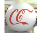 Hot Sale Advertising Inflatables Coca Helium Sphere , Advertising Inflatables