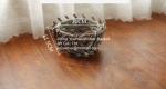 home dicorative wicker flower basket willow garden basket plant manufacture