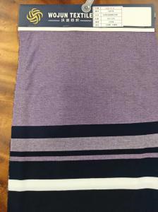Quality Comfortable And Breathable Natural Texture Flexible Striped Material Fabric For Polo Shirt wholesale