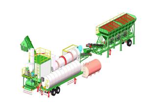 Quality 20TPH to 120TPH Continuous Asphalt Mixing Plant / Asphalt Drum Mixers wholesale