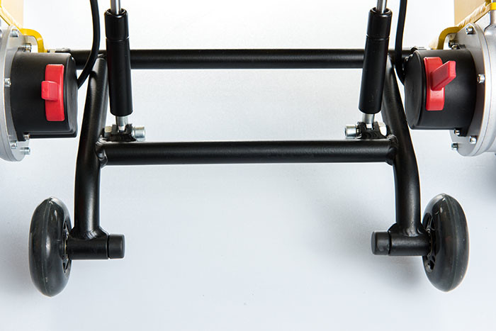 Aluminum Alloy 150Wx2 Lightweight Compact Wheelchair