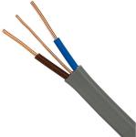 300/500V PVC Insulated Flat Twin and Earth Electric Cable for Light Industrial