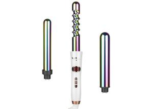 Quality Professional Ceramic Rotating Curler wand 3 in 1 Interchangeable wholesale