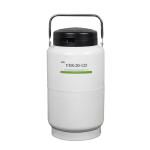 White Liquid Nitrogen Cryogenic Tank , Liquid Nitrogen Container 2 Liter