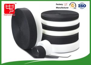 Quality Grade A Heavy Duty Fabric Hook And Loop Fasteners 100% Nylon Black And White wholesale