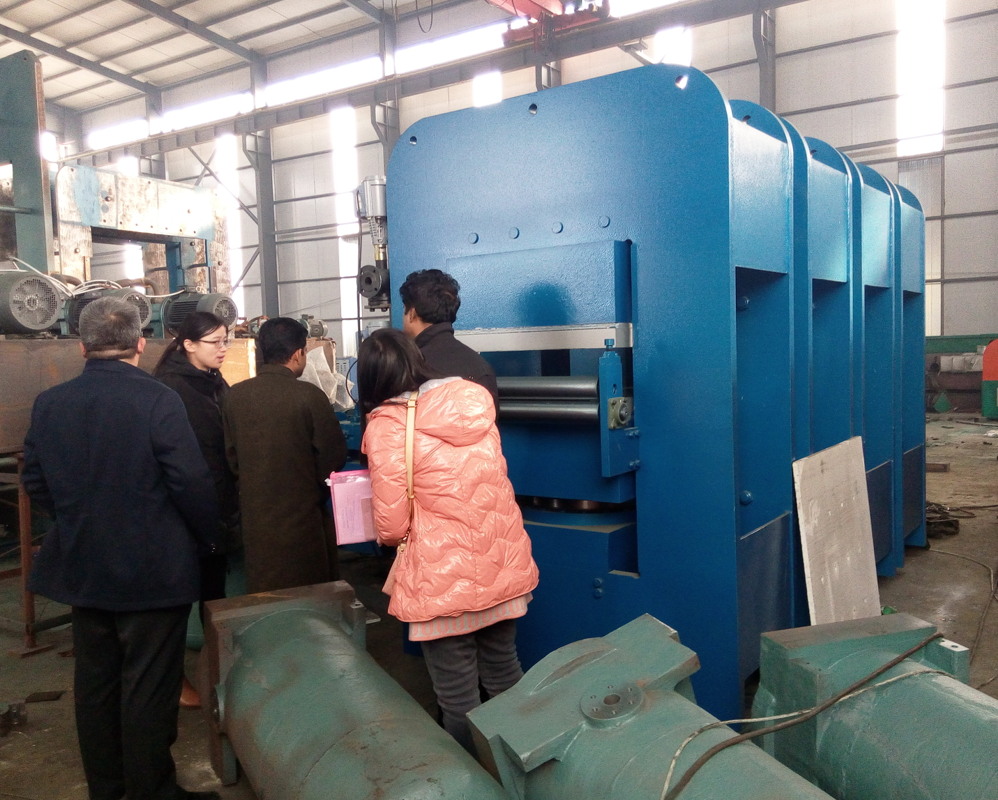 1 Working Layer Rubber Car Mat Vulcanizing Press with and Plate Clearance of 125-500mm
