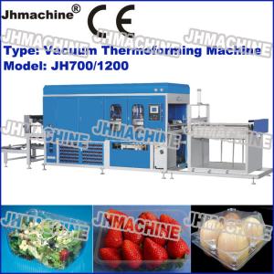 Quality Hot Sale Automatic PE Plastic sheet Vacuum Thermoforming Machine For Fruit Trays wholesale