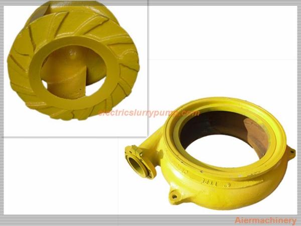 Higher Efficiency Vertical Centrifugal Pump Parts Slurry Pump Expeller OEM