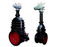 China Z945T/W Electric Cast Iron Gate Valve Non Rising Stem Gate Valve on sale