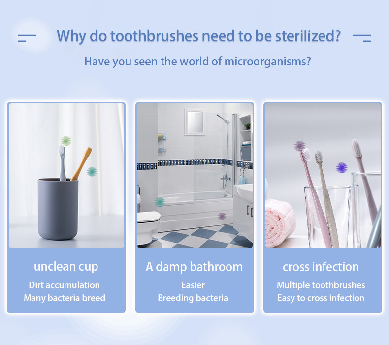 OEM Smart Electric Toothbrush Sonic Electric Toothbrush With Disinfection Function