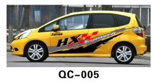 Quality Decorative Car Body Sticker QC-005A / Car Decoration wholesale