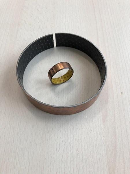 Pneumatic Industry Cylinder Bushing , Carbon Steel Bearings Good Wear Resistance