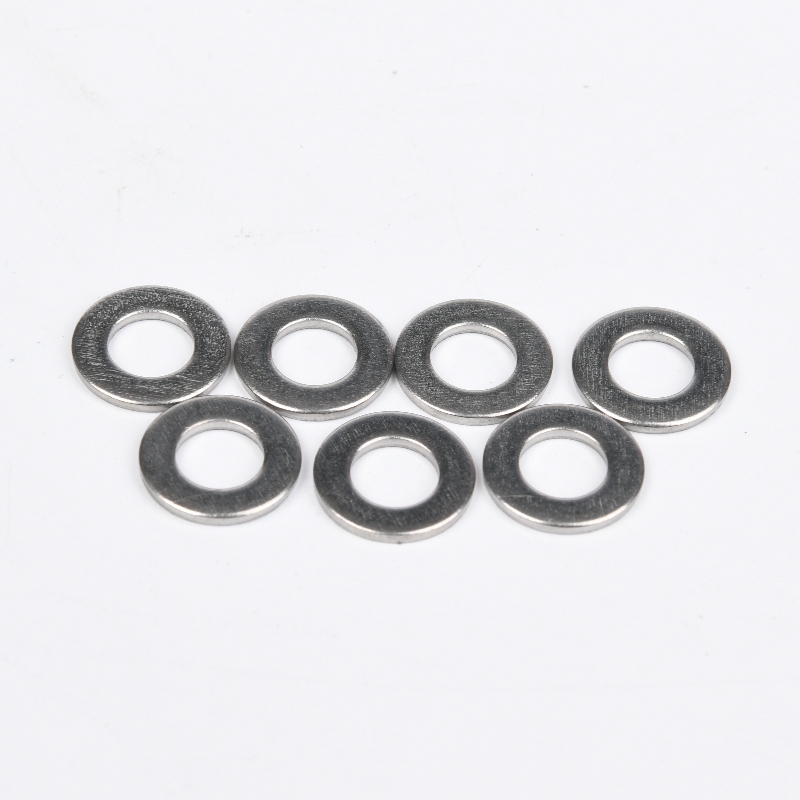 Long-Lasting Plain Finish M8 Stainless Steel Flat Washer DIN125 for Industrial Applications