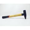 Buy cheap DIN standard carbon steel materials Machinist Hammer with double colors wooden from wholesalers