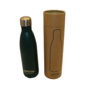 Quality Kraft Paper Tube Packaging Box For 500ML Water Bottle Height 27.5cm X Dia 8cm wholesale
